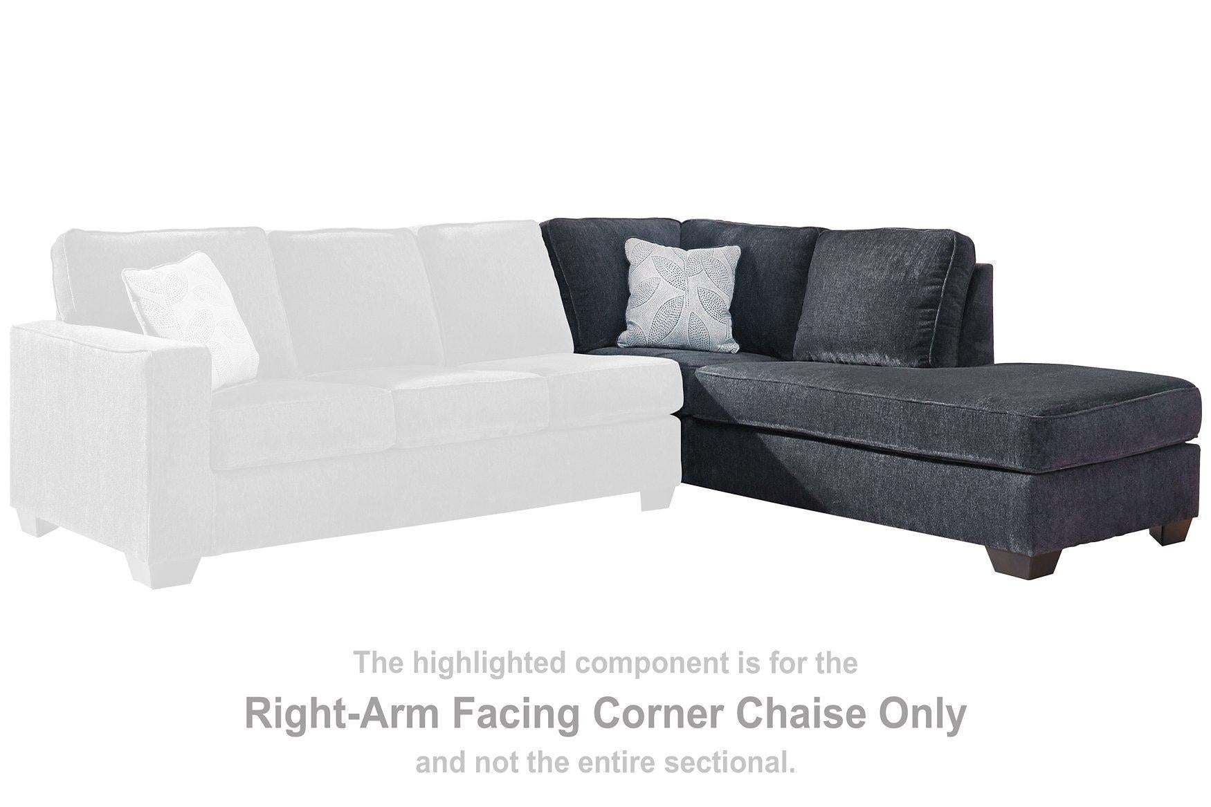 Altari 2-Piece Sleeper Sectional with Chaise