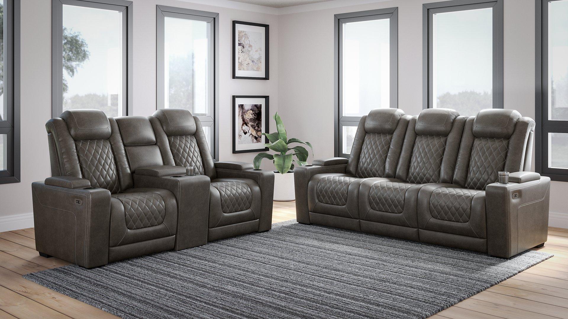 HyllMont Power Reclining Living Room Set