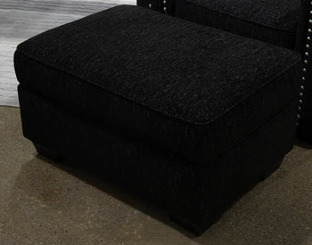 Jasmine Peaks Ottoman